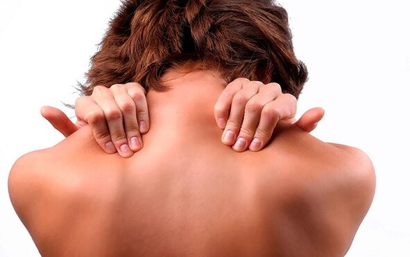 mina zerbikaleko osteokondrosiarekin